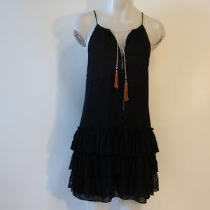 Misa Los Angeles Black Mini Dress